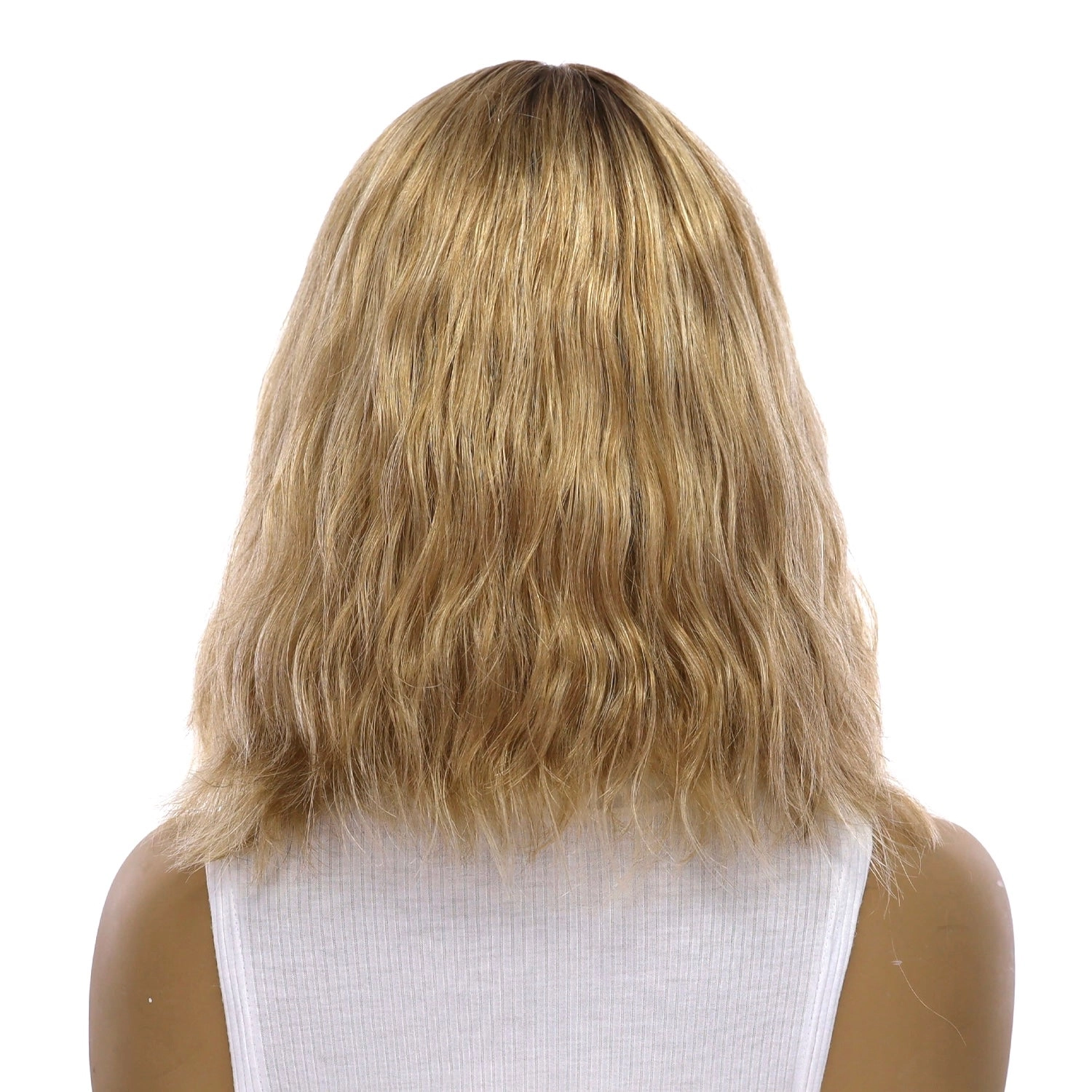 12" Divine Lace Top Wig Ash Blonde Wavy