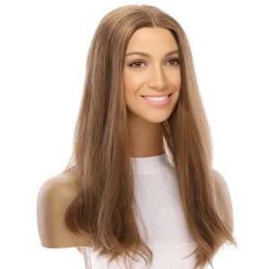 20" Divine Luxe Lace Top Topper #14 Warm Dark Blonde