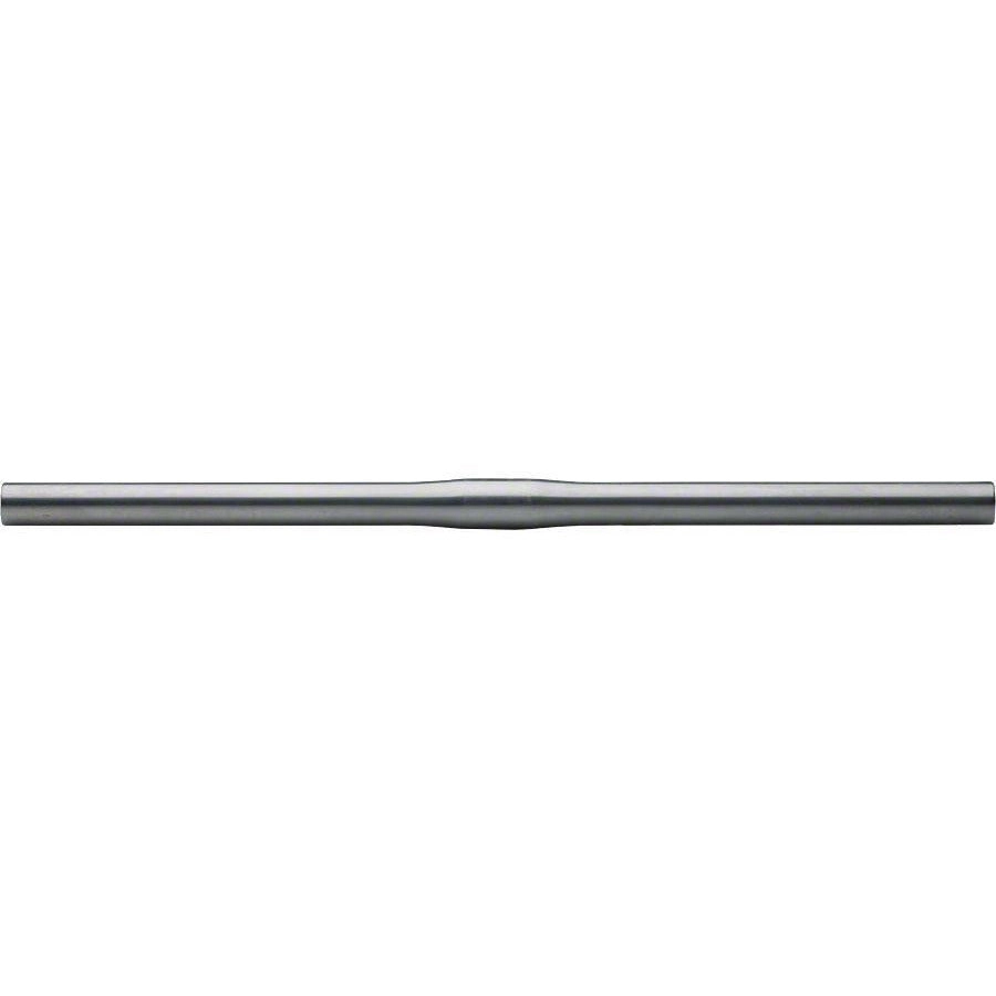 B2500 Straight Handlebar: 25.4mm Bar Clamp 500mm Width Chromoly Silver