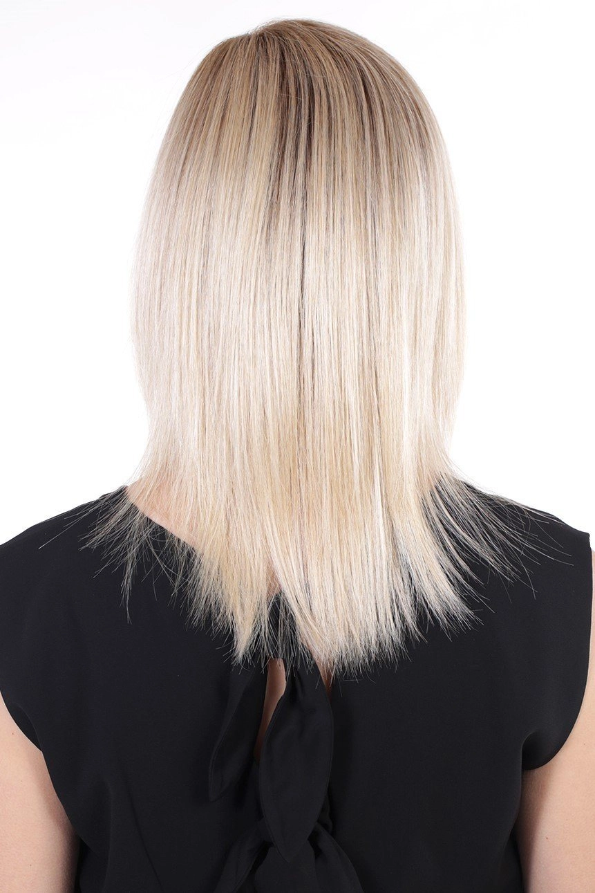 Belle Tress Toppers - Remy Human Hair Lace Front Mono Top 14" (#1000)