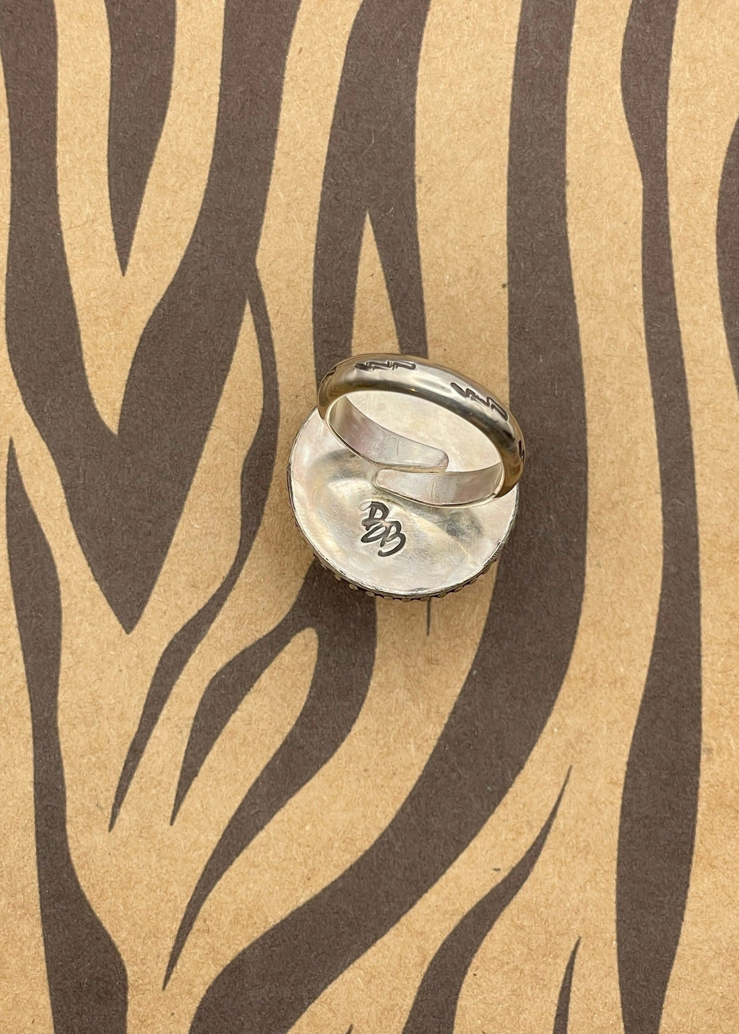 Billiard Ball #13 Sterling Silver Ring
