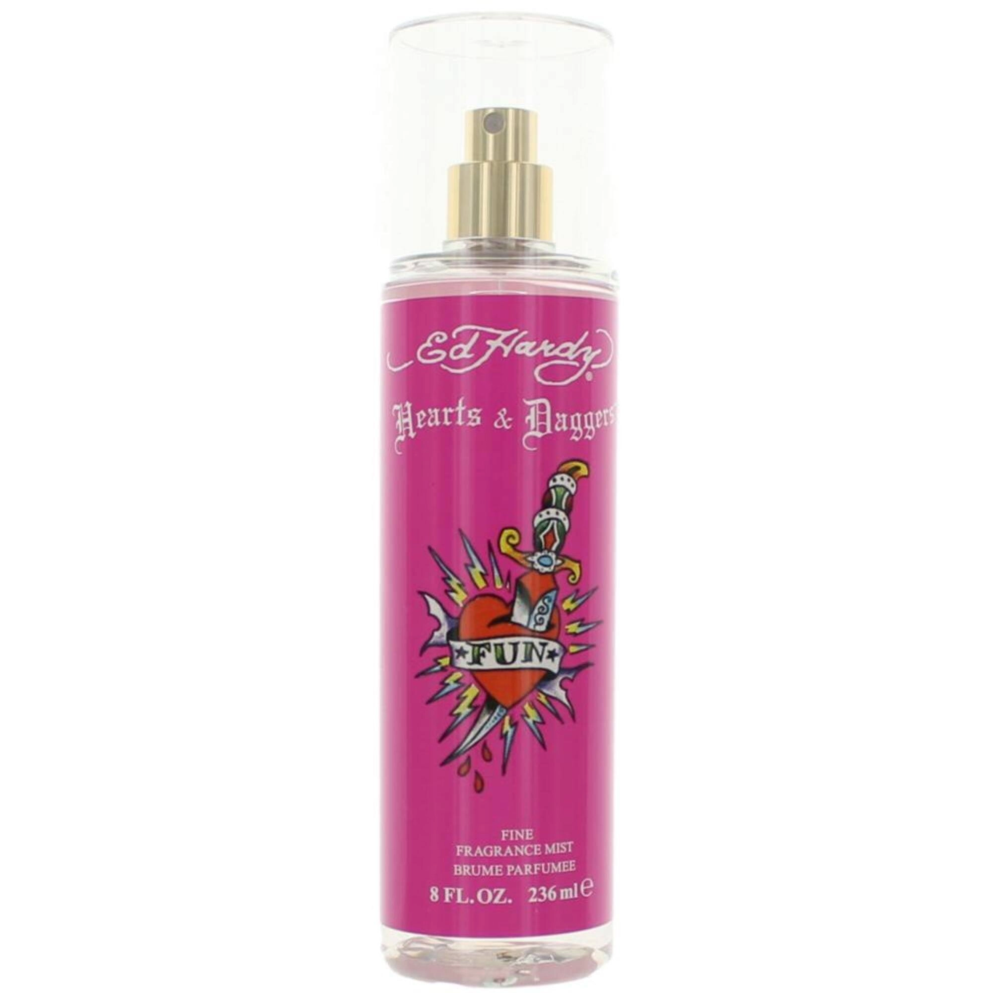 Christian Audigier Women's Fragrance Mist - Ed Hardy Hearts and Daggers Fresh, 8 oz