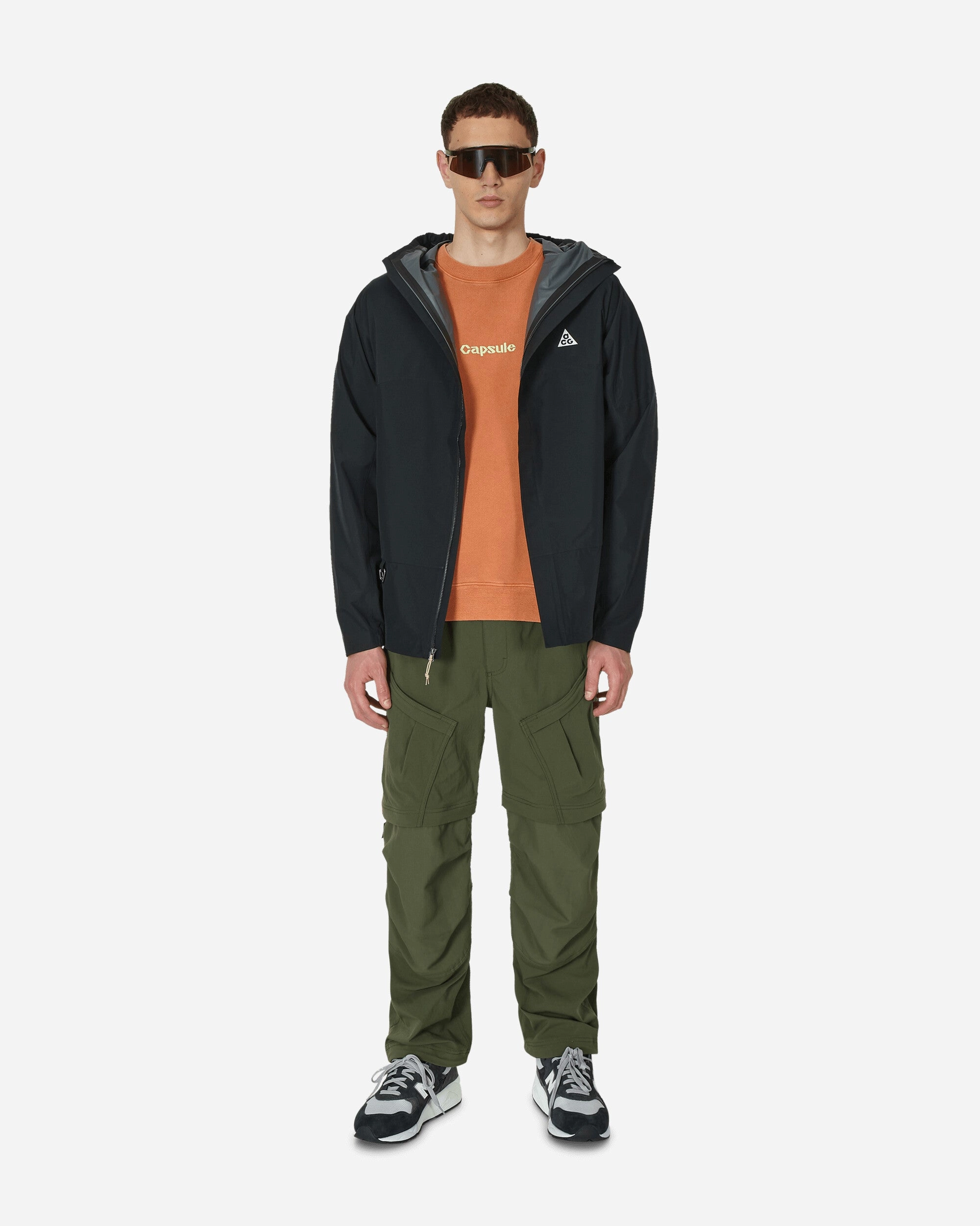 Classic Logo Crewneck Sweatshirt Rust