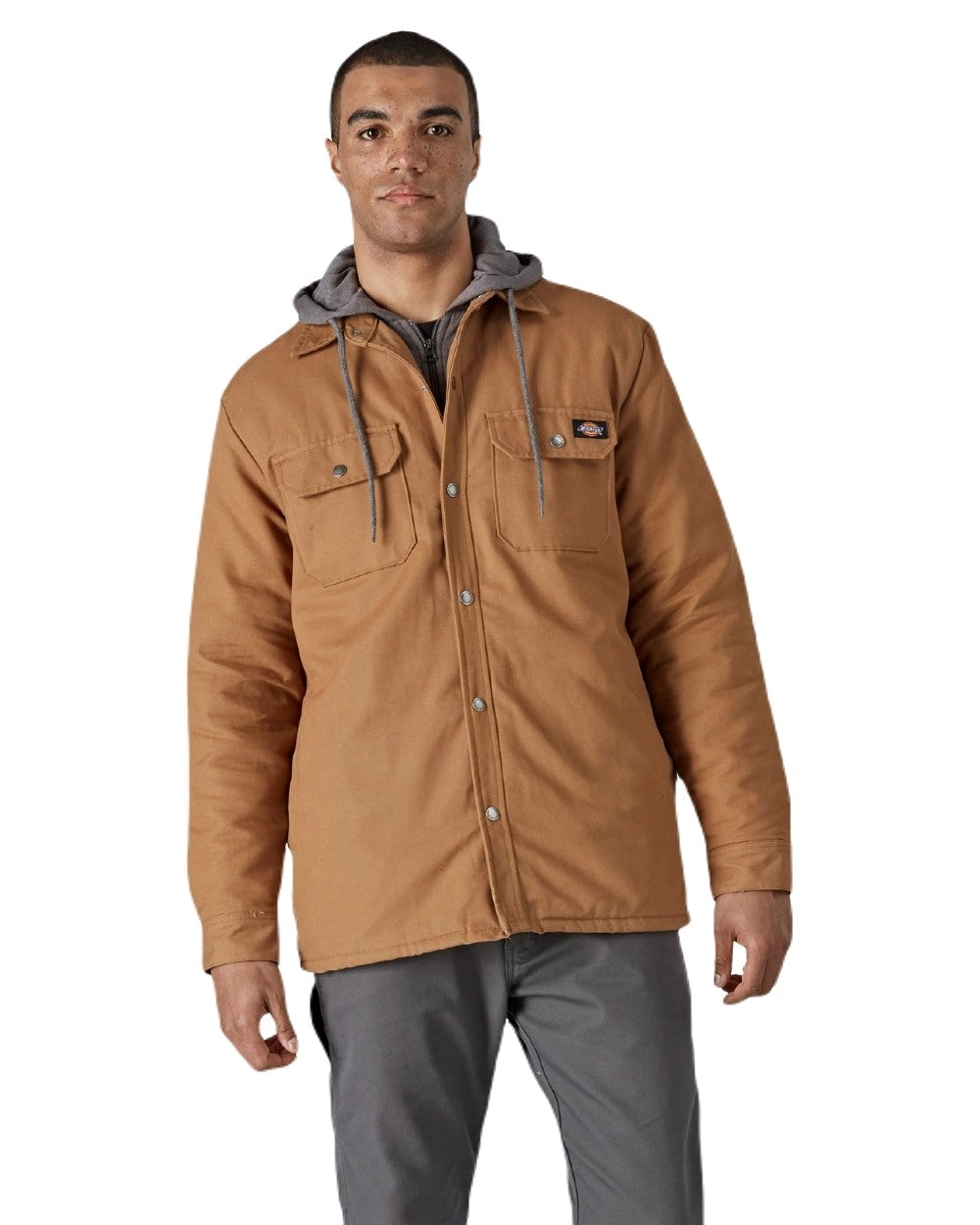 Dickies Mens Duck Shirt Jacket