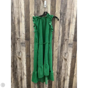 Dress Casual Midi By Who What Wear In Green, Size: S