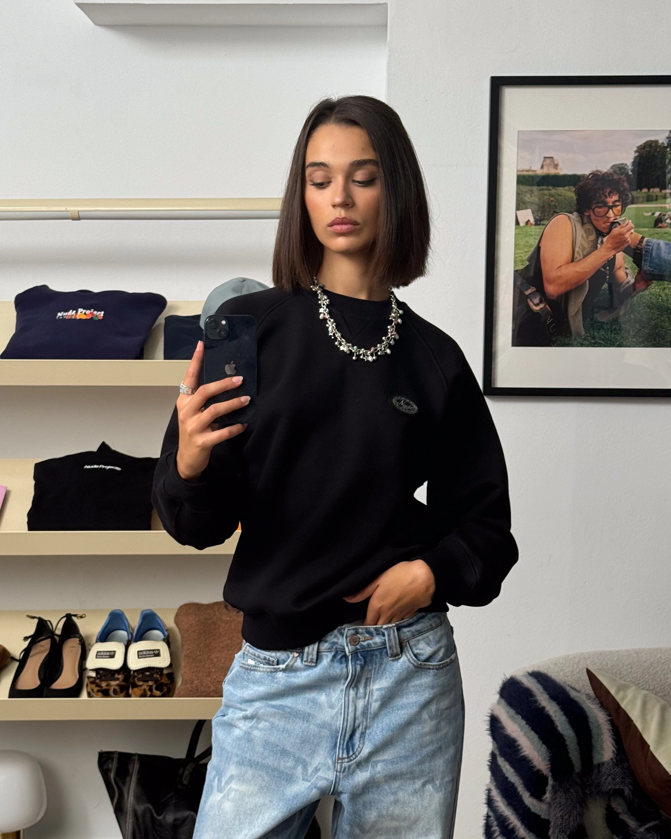 Essentials Sweatshirt Black