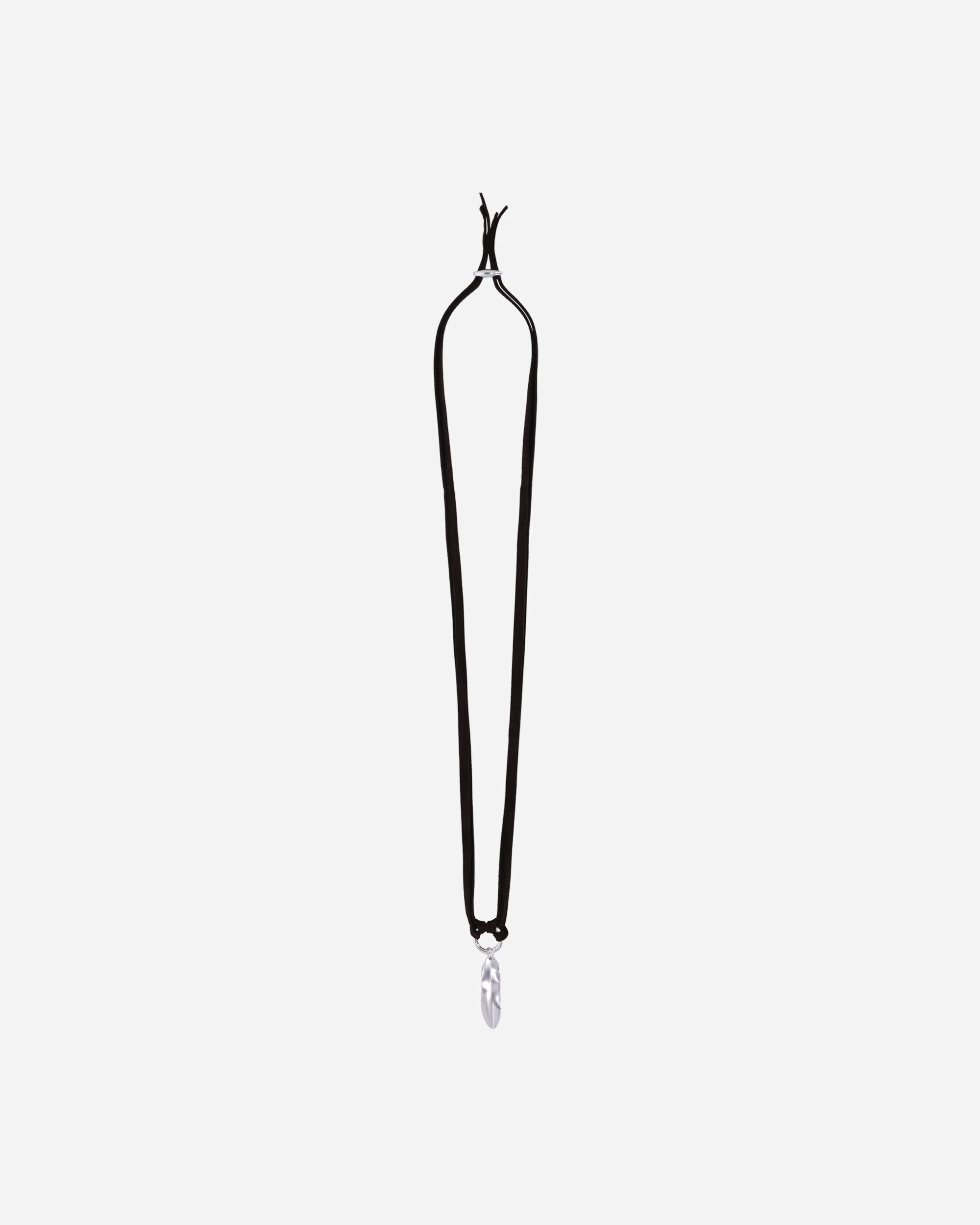 Feather Necklace Stone Grey