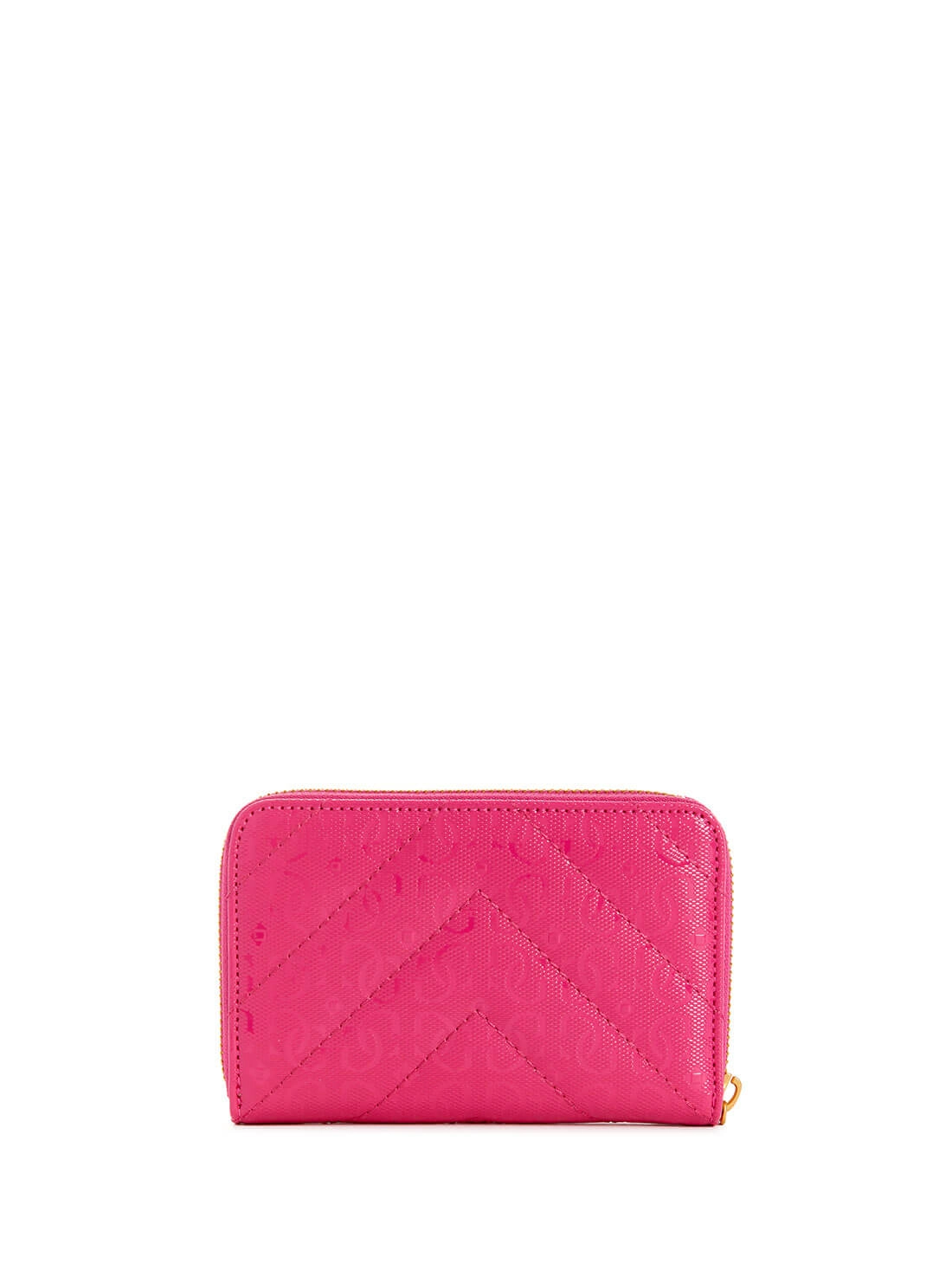 Fuchsia Pink Jania Logo Medium Wallet