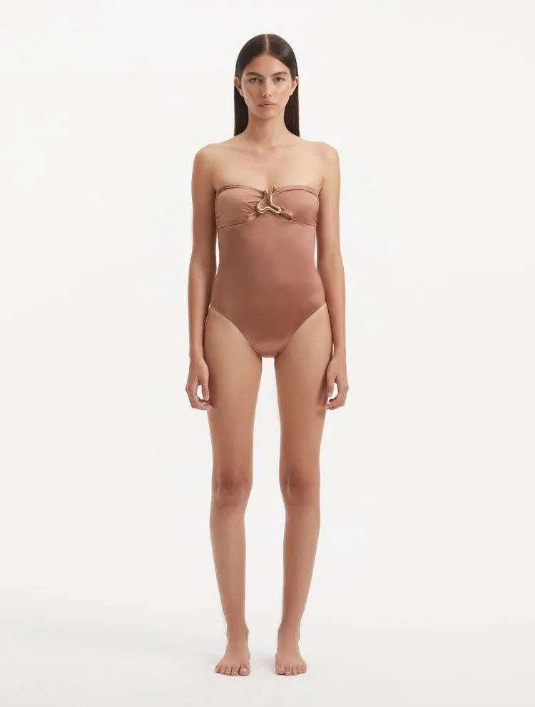 Kenna Brown Swimsuit