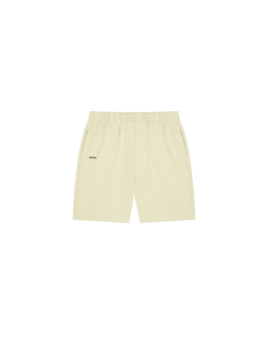 Mens DNA Double Jersey Panelled Shorts—maitake beige