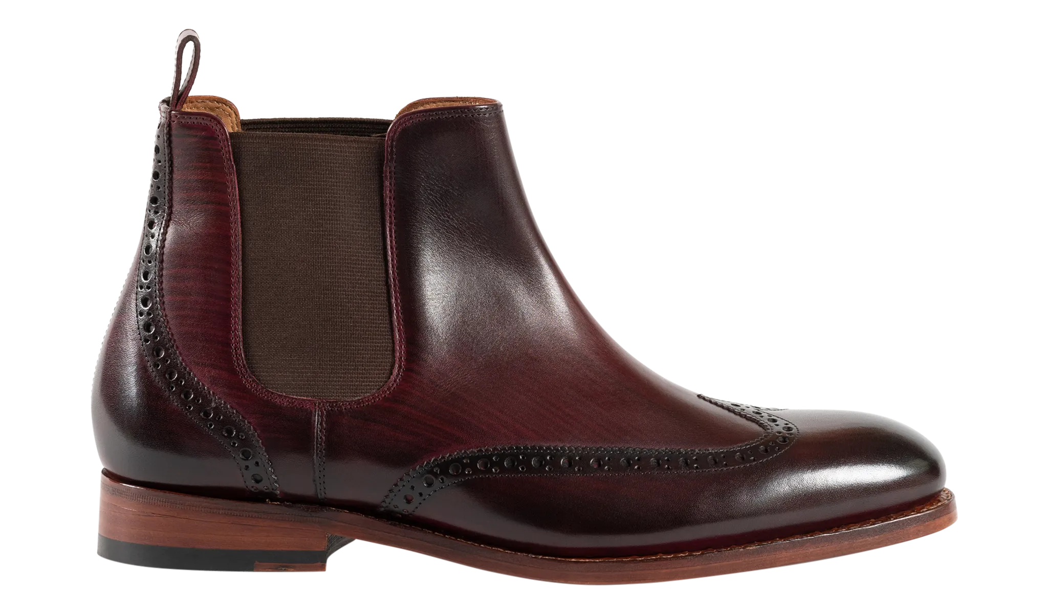 Mersey - Burgundy Hand Patina