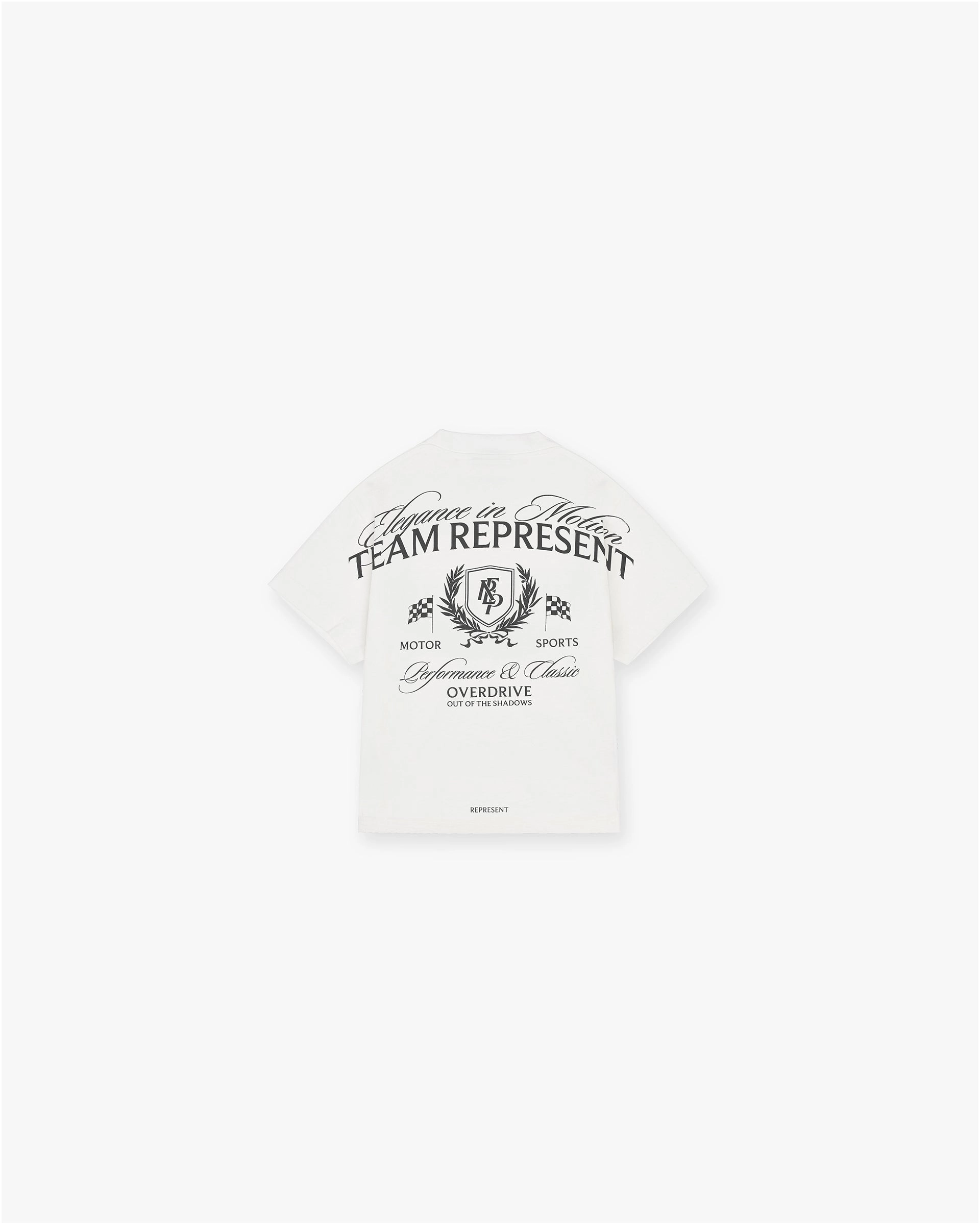 Mini Crest T-Shirt - Flat White