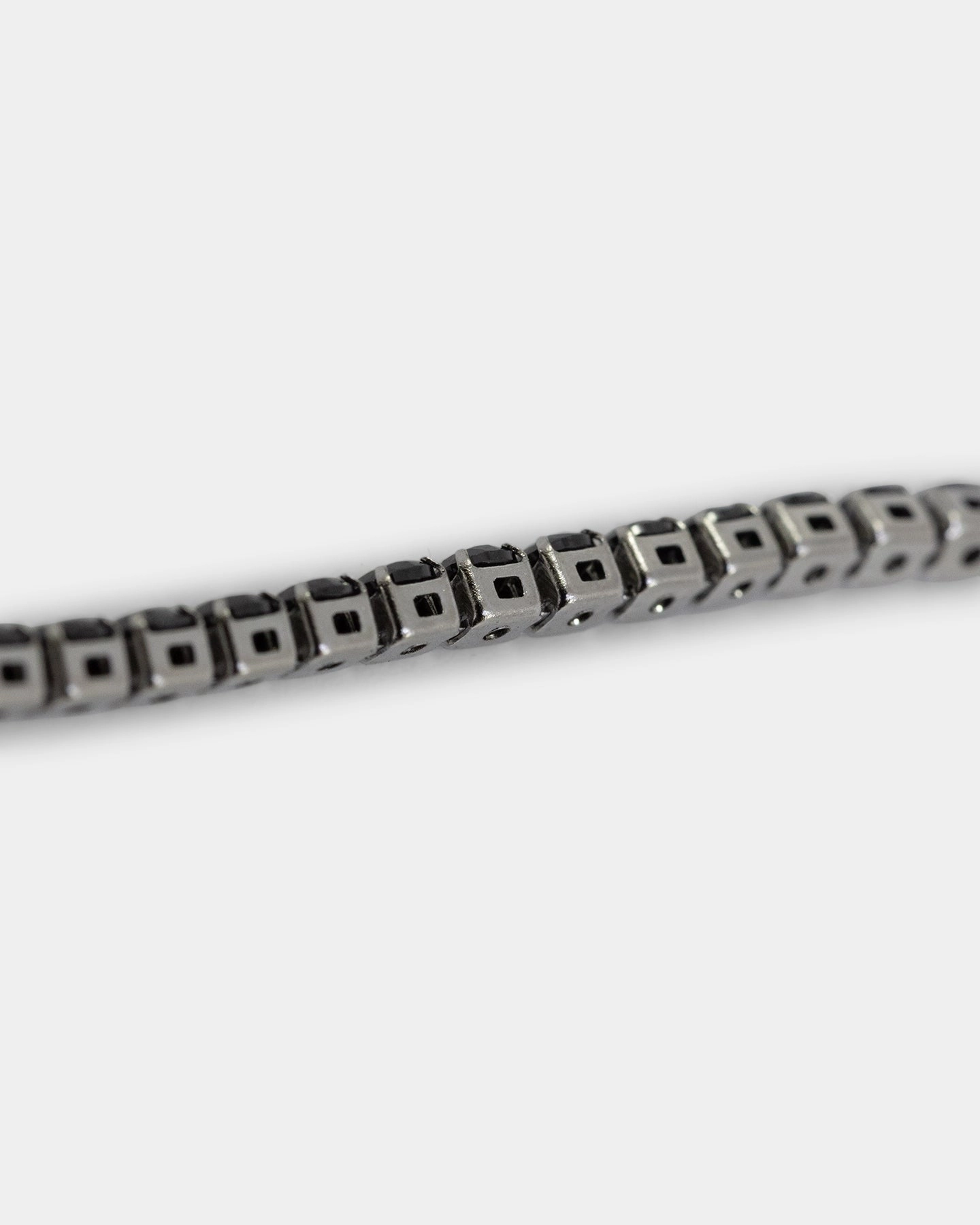 NXS 3mm Tennis Chain Iced Black