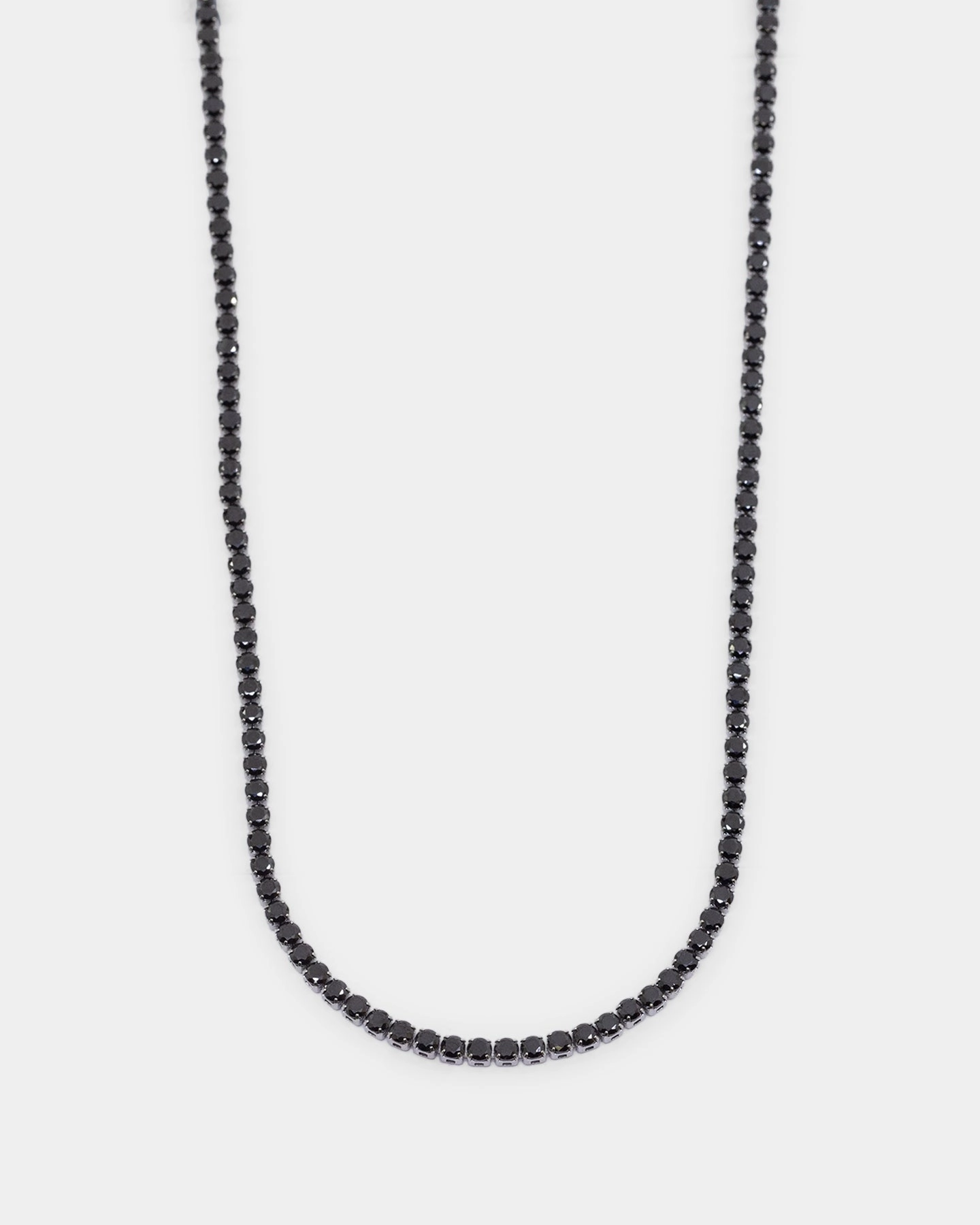 NXS 3mm Tennis Chain Iced Black