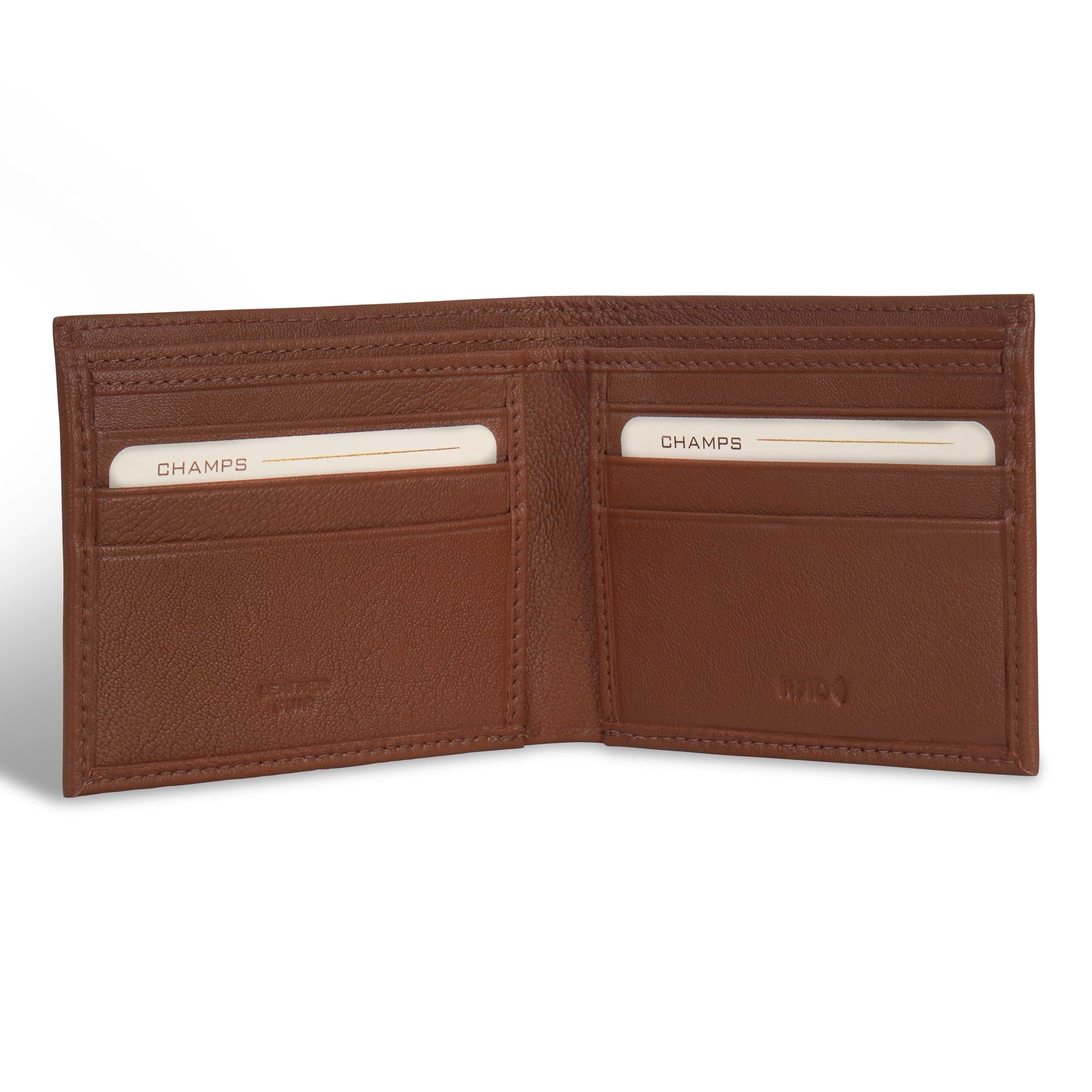 Onyx / Leather Bi-Fold Wallet *Drop Ship*