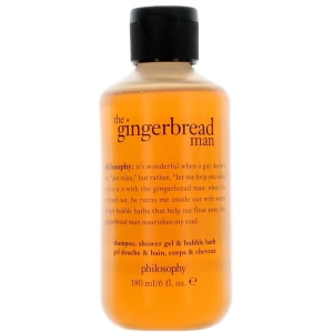 Philosophy Unisex Shampoo, Shower Gel and Bubble Bath - The Gingerbead Man, 6 oz