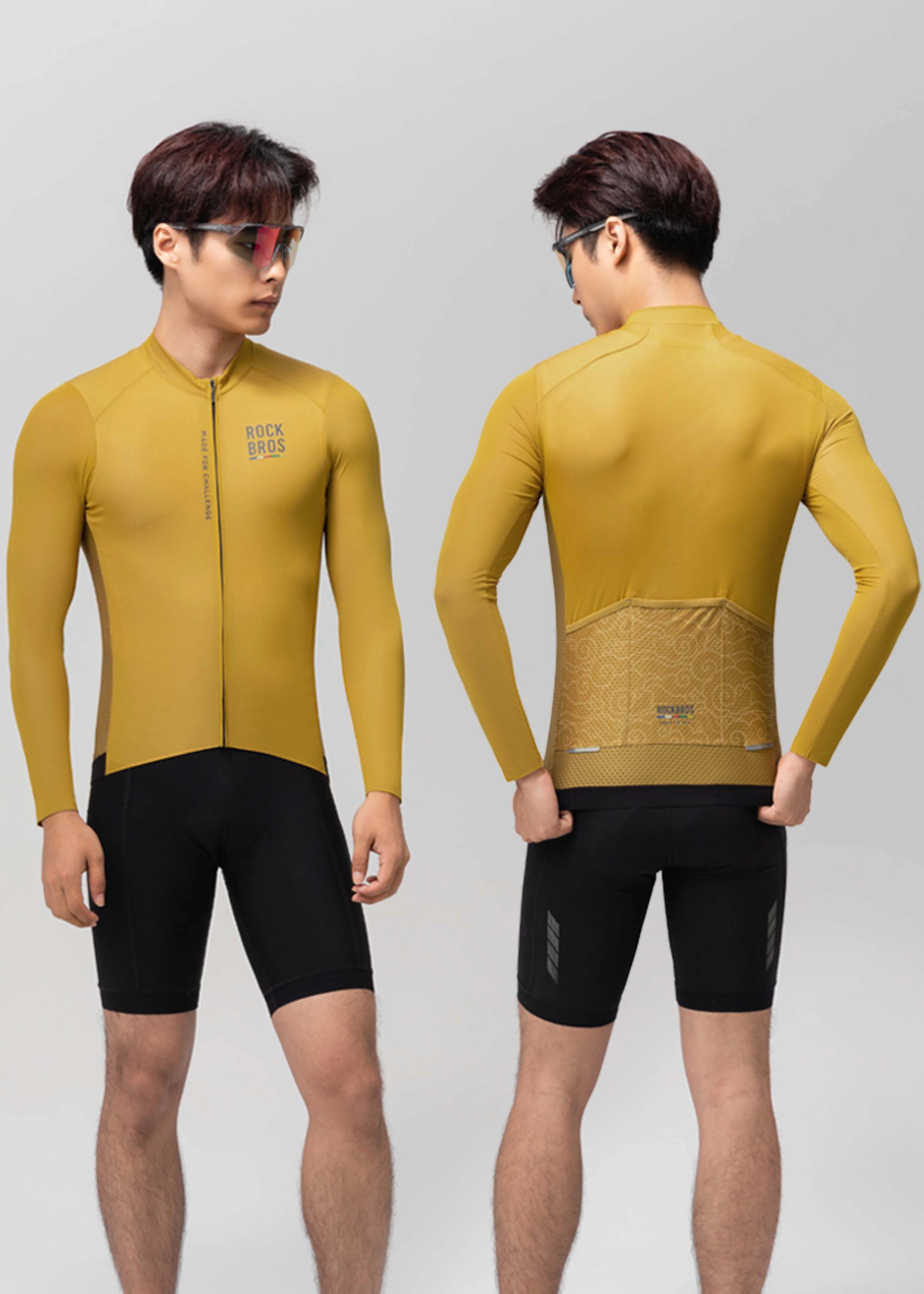 Road to Sky Men's Cycling Long-Sleeve Jersey Pro | ROCKBROS