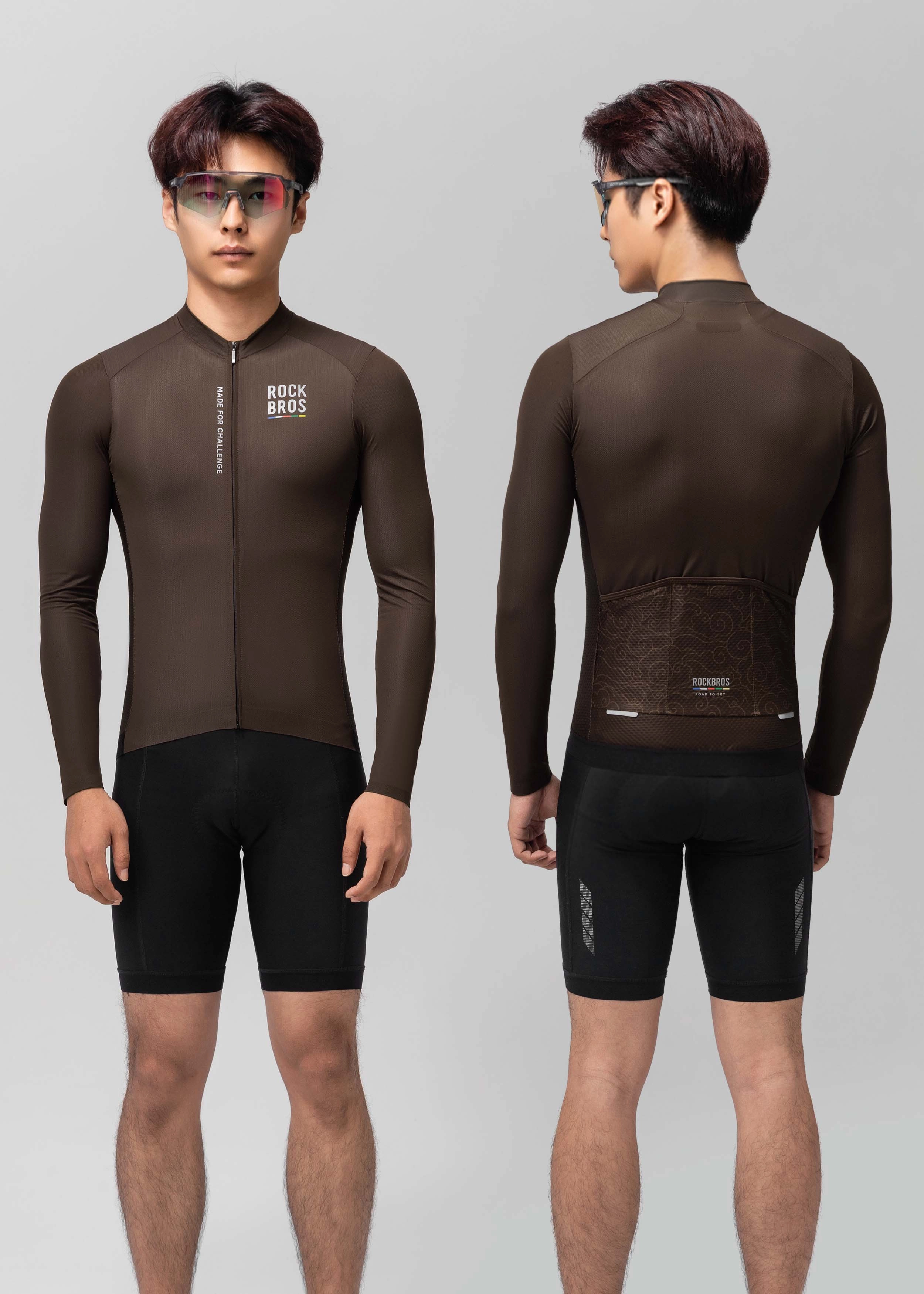 Road to Sky Men's Cycling Long-Sleeve Jersey Pro | ROCKBROS