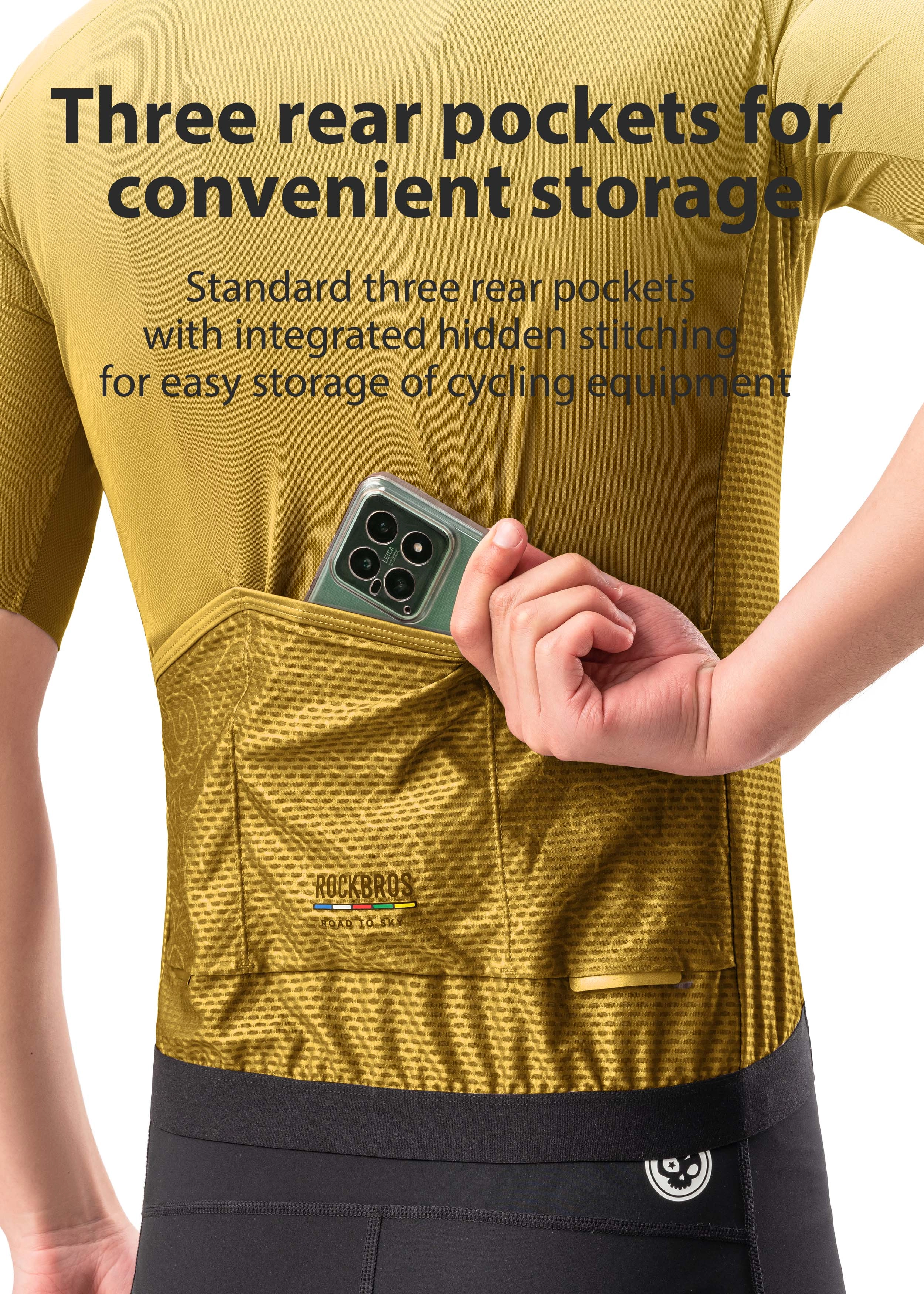 Road to Sky Men's Cycling Short-Sleeved Jersey Pro | ROCKBROS