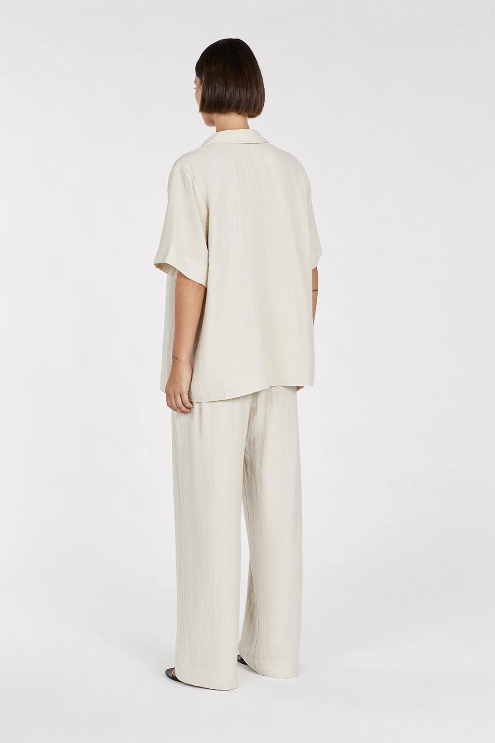 SHANIYA NATURAL LINEN BLEND PANT
