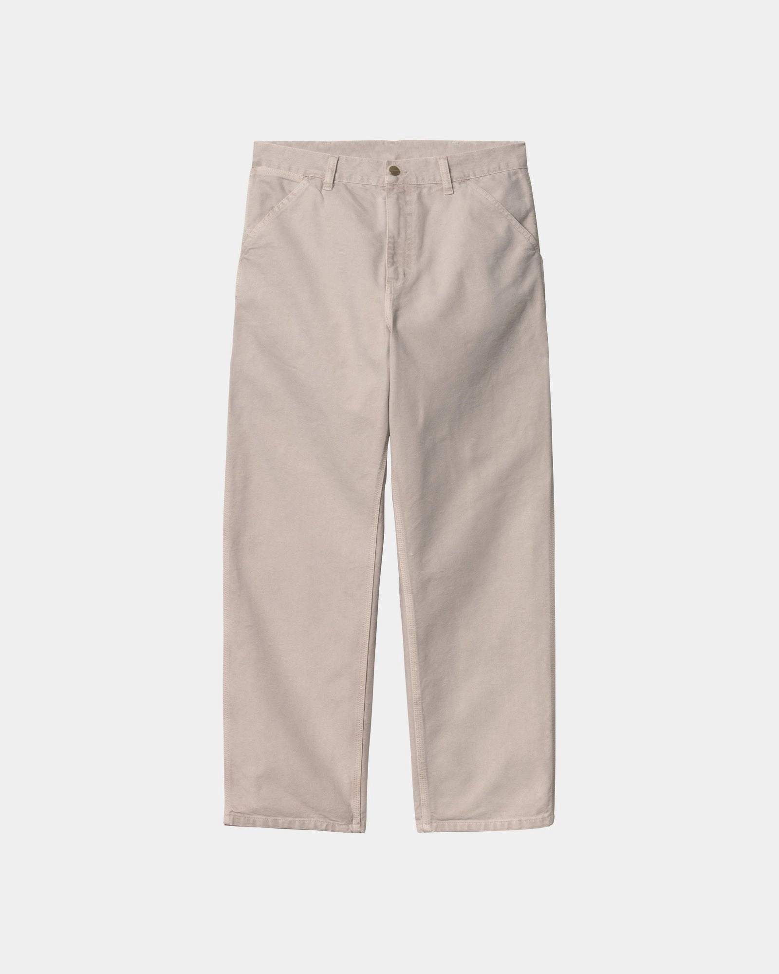 Single Knee Pant - Stone Canvas | Dusky Beige