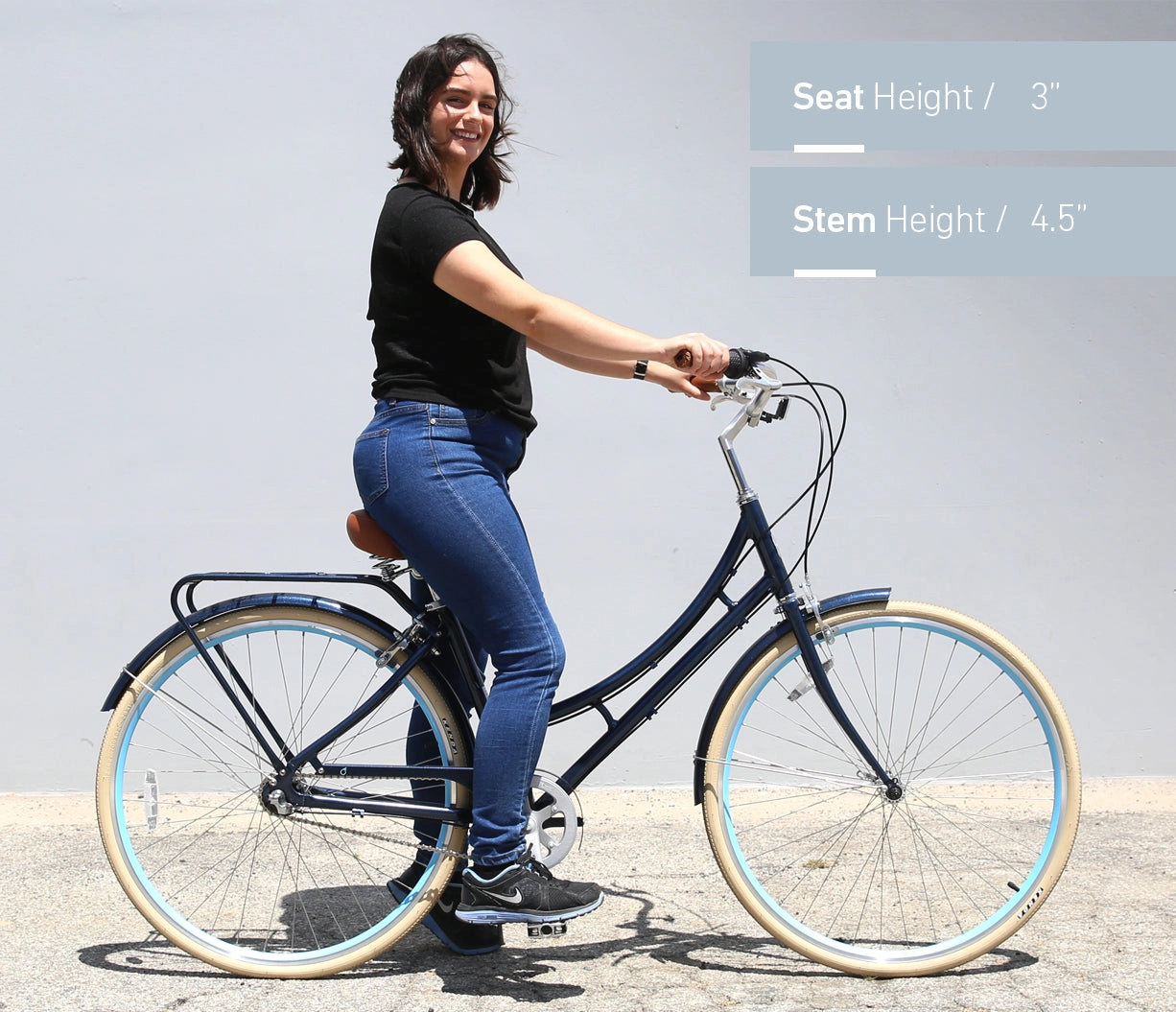 sixthreezero Ride in the Park Women's 7-Speed Consistent City Bike