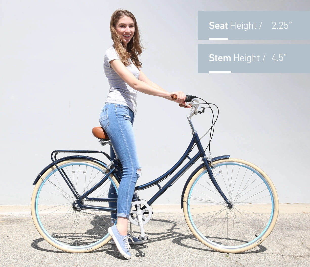 sixthreezero Ride in the Park Women's 7-Speed Consistent City Bike