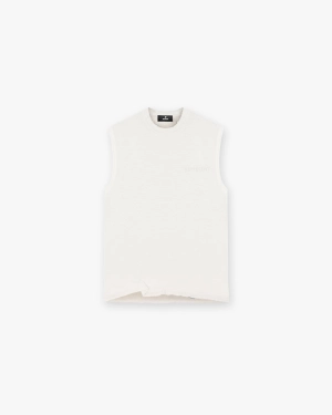 Slub Tank - Flat White
