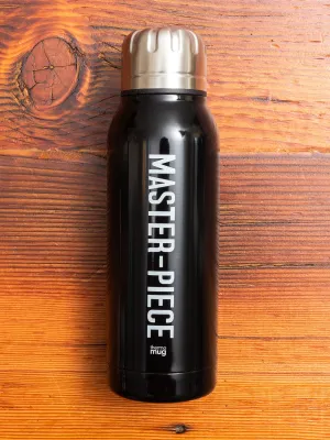 Thermo Mug Umbrella Bottle in Black