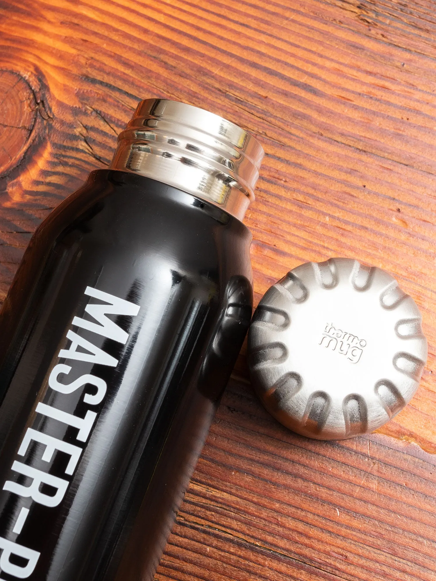 Thermo Mug Umbrella Bottle in Black