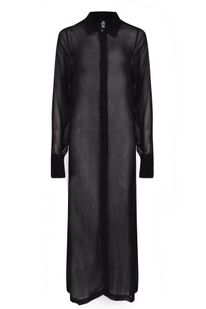 Thom Krom Sheer Dress - Black