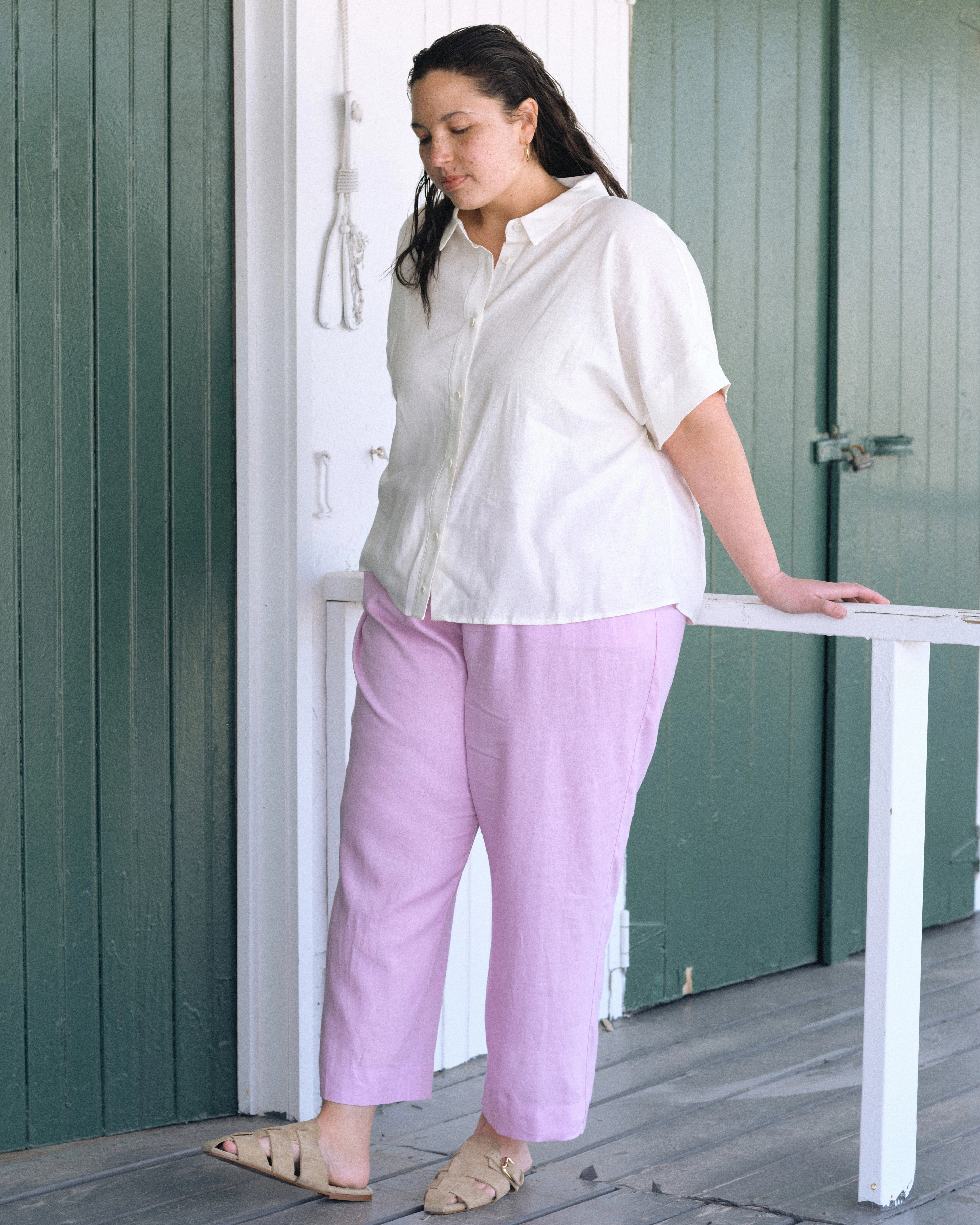 Tupelo Linen Shirt - White