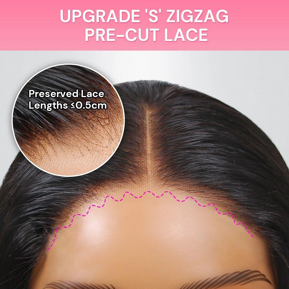 Upgrade Wear & Go Glueless Ombre Bob Wig 5x5 Straight HD Lace Closure Wig