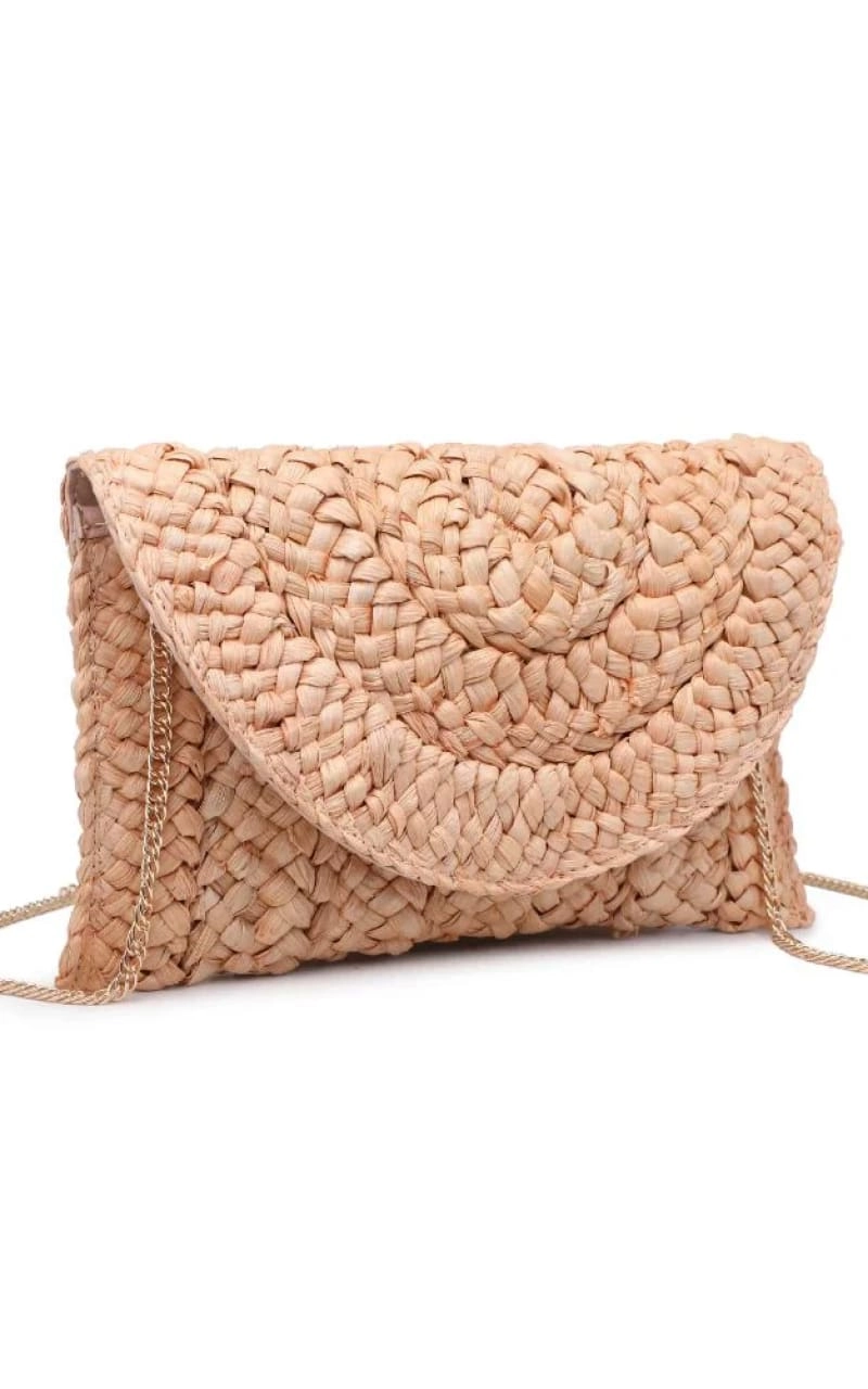 Urban Expressions - Aegean Straw Clutch