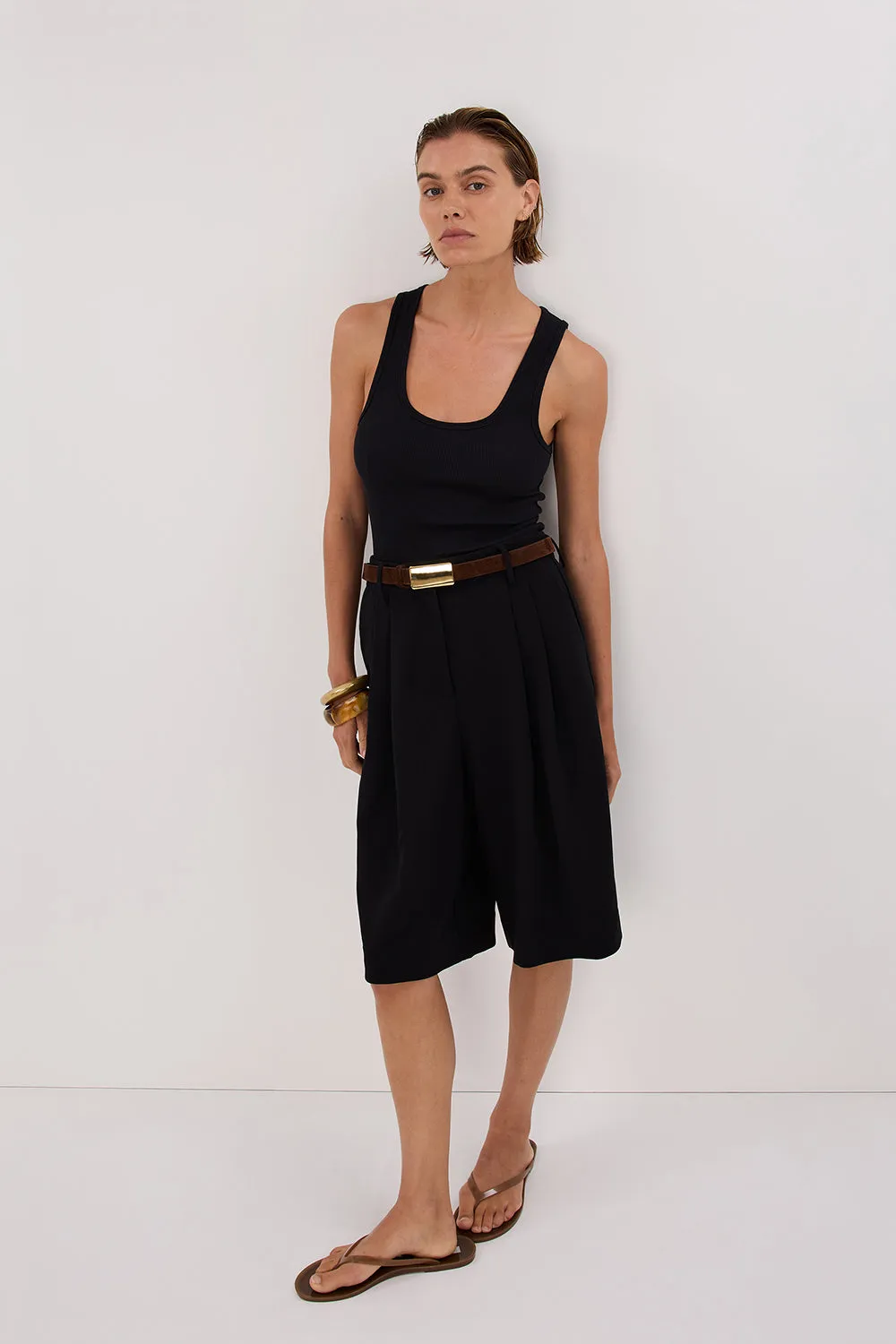 WESTWOOD BLACK BERMUDA SHORT