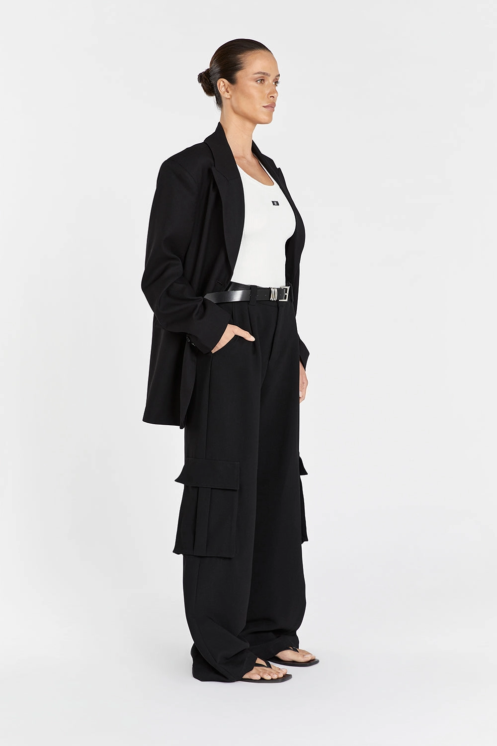 WILLA BLACK CARGO PANT