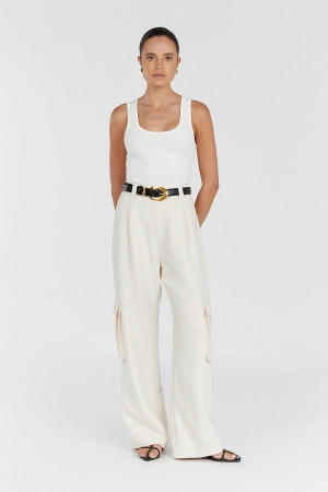 WILLA CREAM CARGO PANT