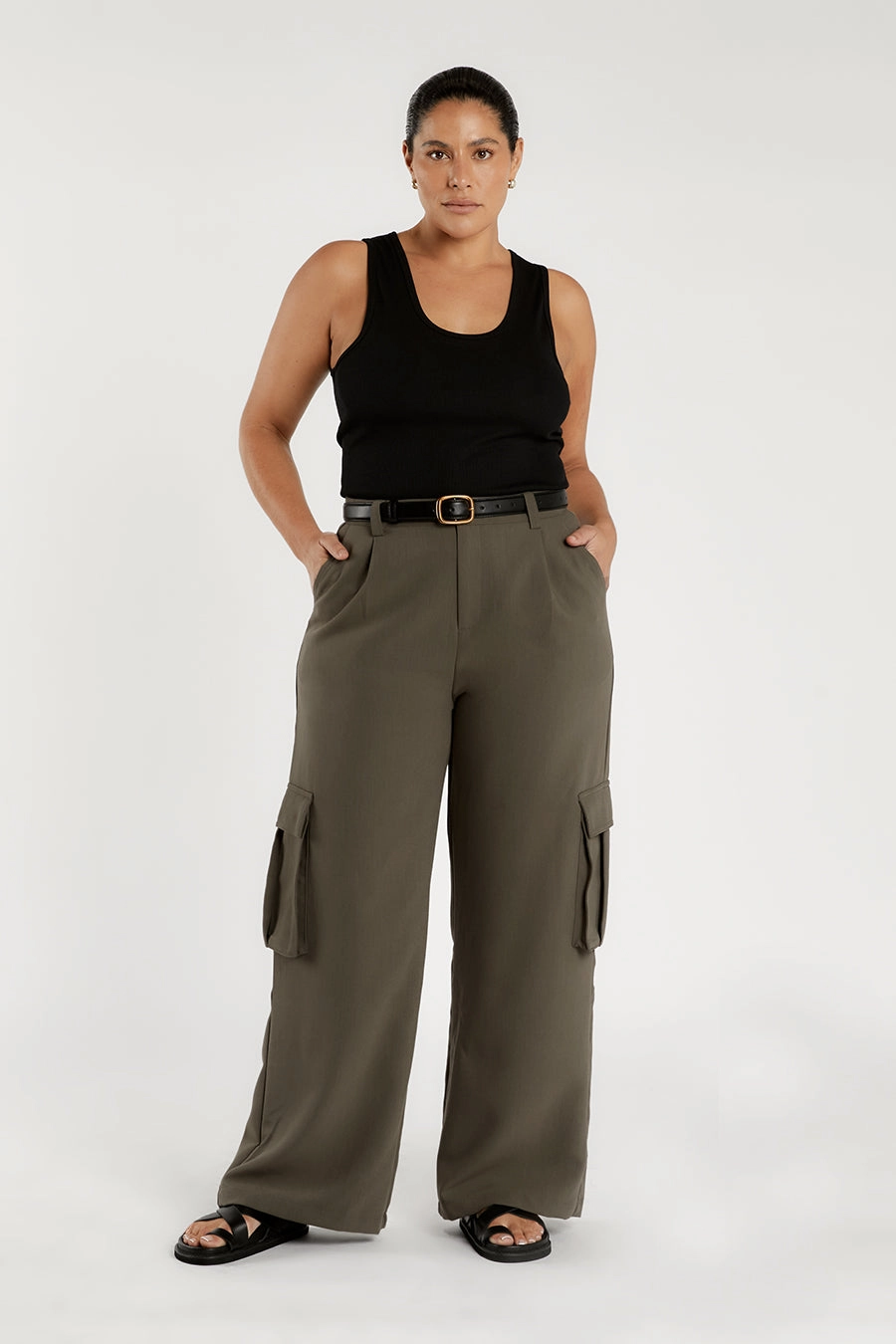 WILLA PETROL CARGO PANT