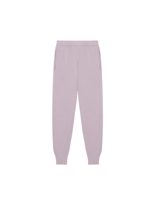 Womens DNA Regenerative Merino Wool Track Pants—raisin purple