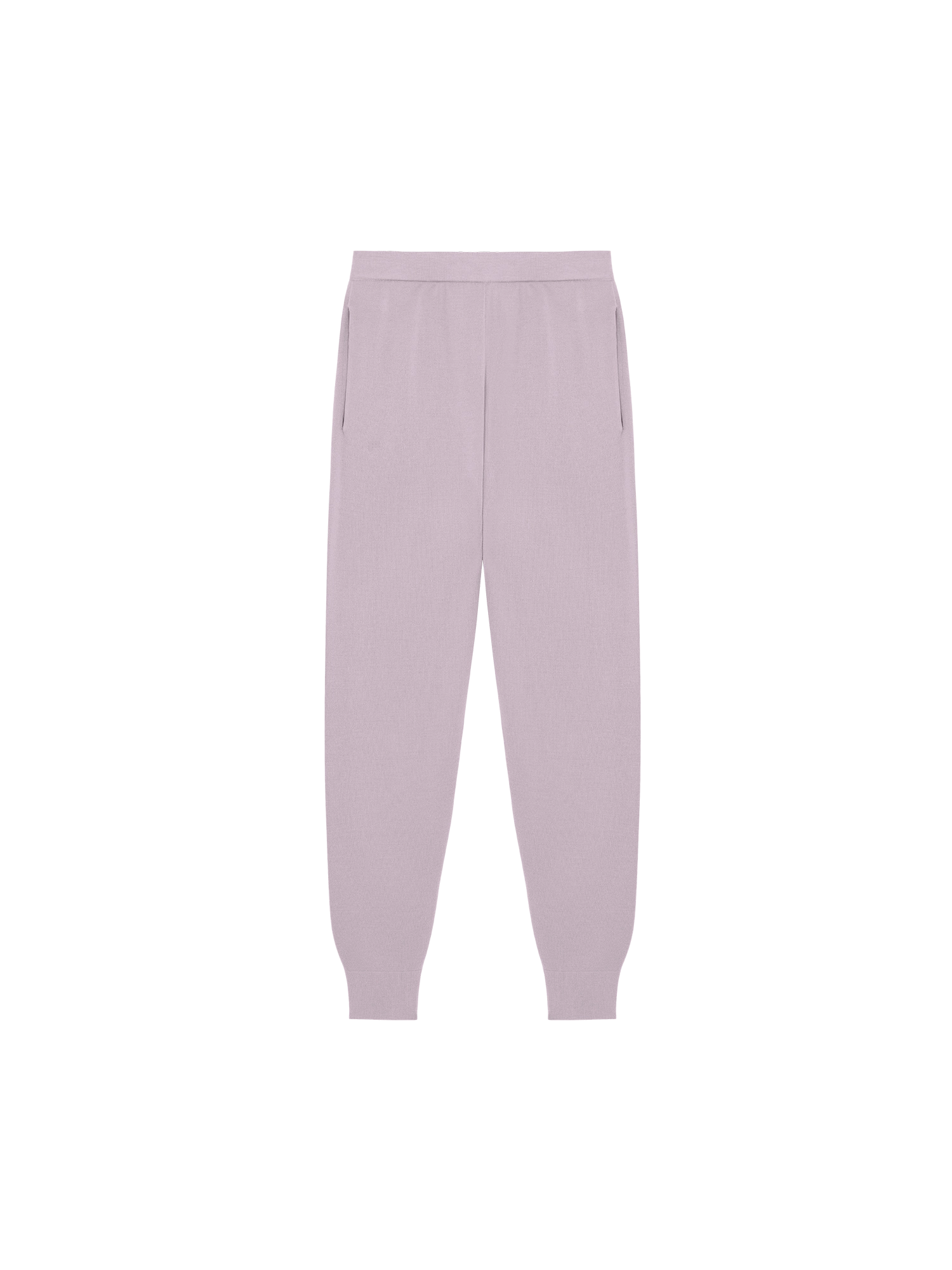 Womens DNA Regenerative Merino Wool Track Pants—raisin purple